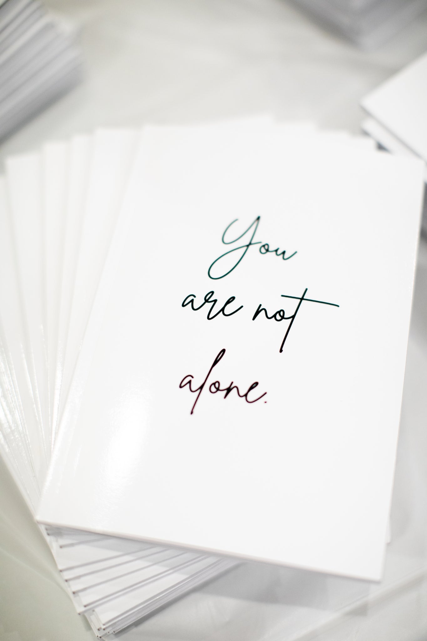 You Are Not Alone