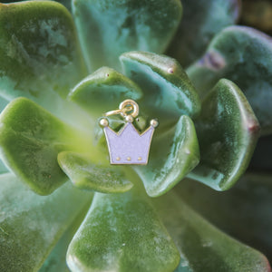 Purple Pendant Crown